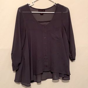 Material Girl blouse Gently used